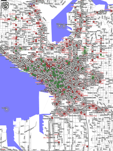 Seattle Wi-Fi nodes, circa 2004